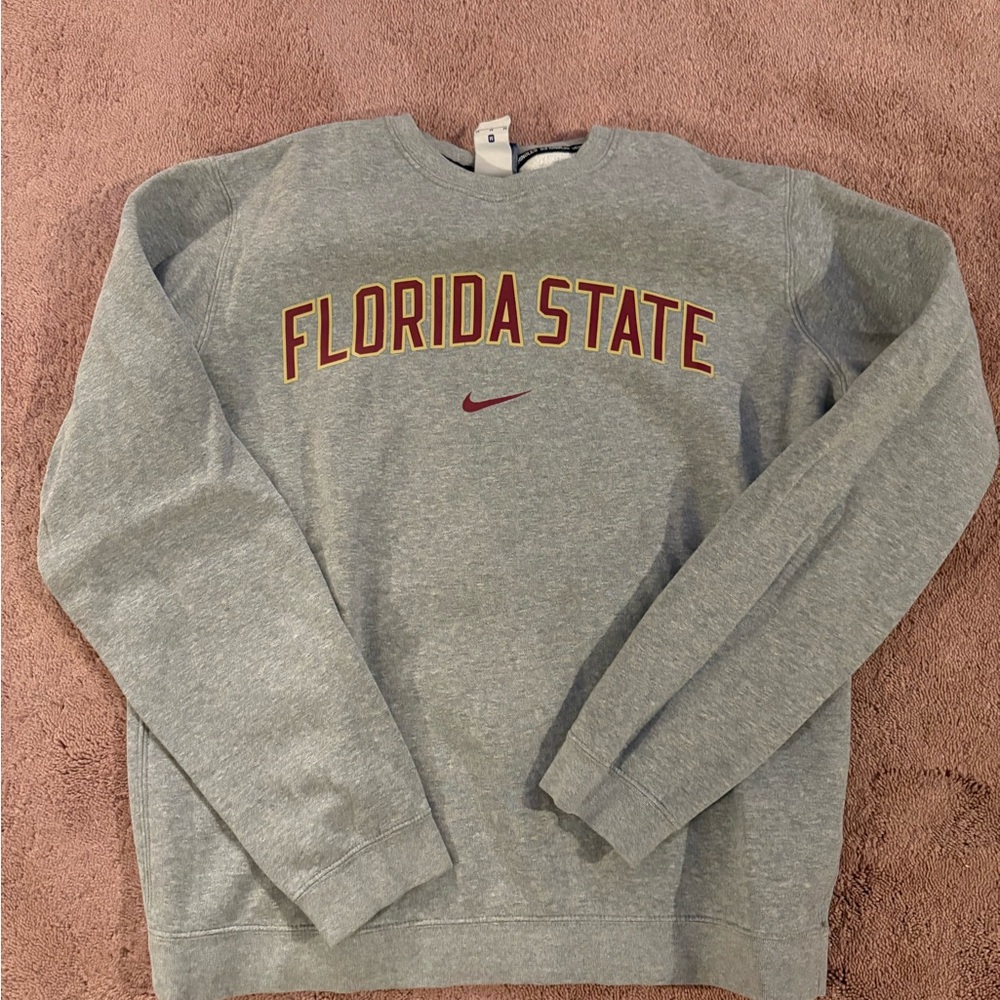 Florida State Center check Nike‎ Crewneck
